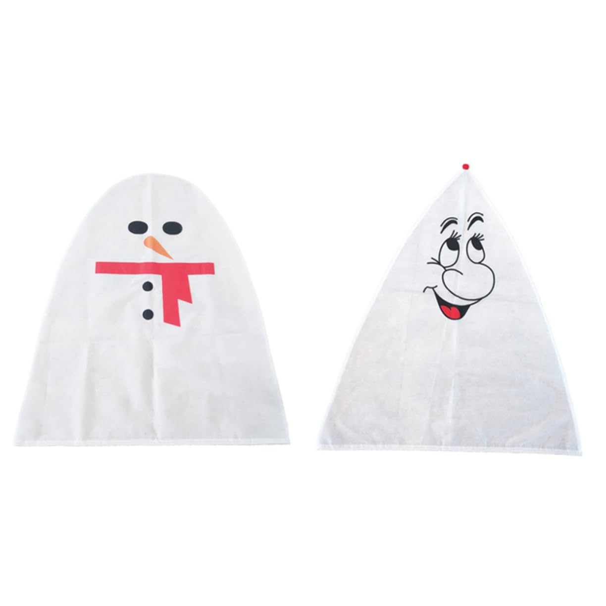 Abaodam 2Pcs Non Woven Christmas Tree Cover Bag Durable Protective Winter Storage for Holiday Trees Lightweight and Washable Safeguards Against Cold Weather Dirt and