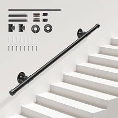 Corrimano per Scale Interne, Sunowl 1M Ringhiera per Scale Interne, Passamano per Scale Interne Esterne, Corrimano di Sicurezza Montati a Parete per Bambini Anziani Disabili