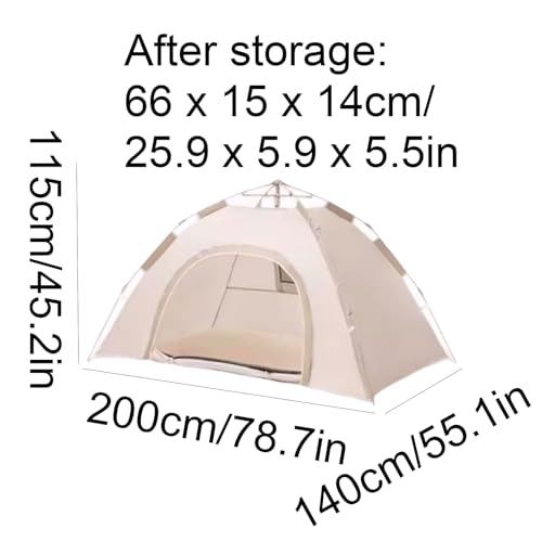 Carpa automática pop-up para 1-2 personas SUREK miniatura 2