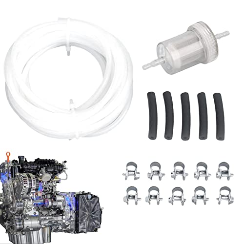 Cowslip Brandstoffilter diesel brandstoffilter met slang slangklemmen benzinefilter brandstofslang brandstofleiding voor eber.spacher verwarming - Image 7