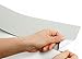 ROSEROSA Peel and Stick Decorative PVC Solid Instant Self-Adhesive Border Sticker Gray (SG31B : 3.93 inch X 16.40 feet)