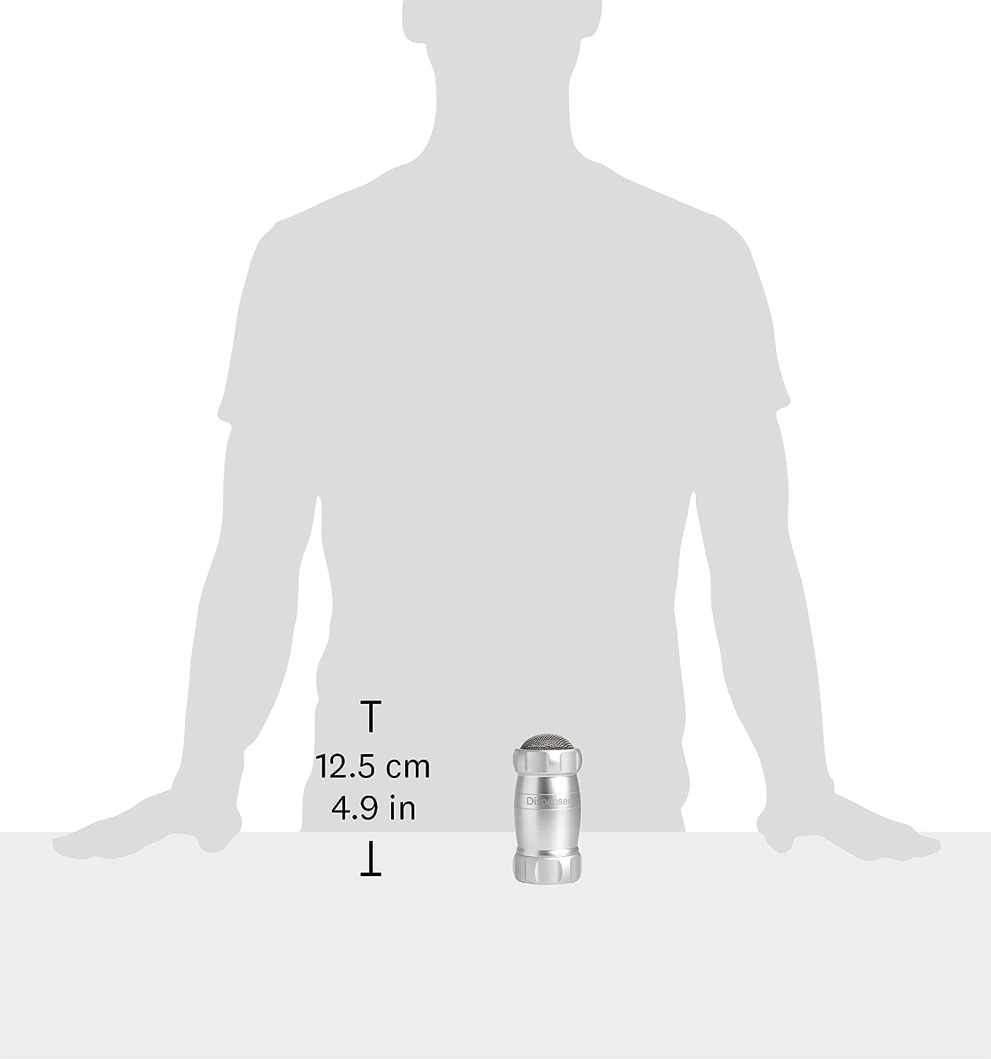 Marcato shaker, Silver