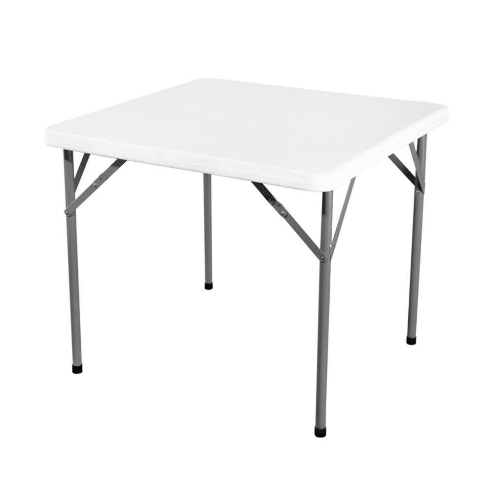 TYZXR Folding table adjustable Square Table/Outdoor Dining Table/Portable Computer Desk/Children's Book Desk/Home Furnishings/86 * 86 * 74CM Can be rotated