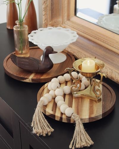 Organizador Lazy Susan de Madera de Acacia - 41% OFF