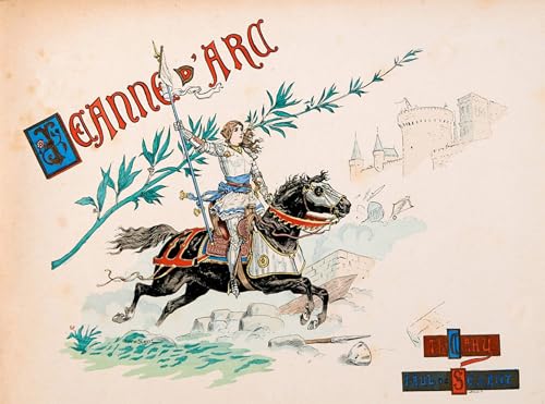 Affiche Jeanne d'Arc Paul de Semant - Décoration murale vintage pour ambiance chambre cosy