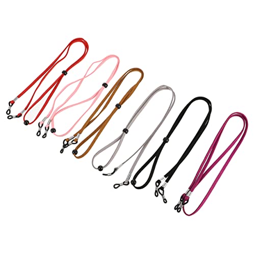 BUTIFULSIC 6pcs Eyeglass Neck Strap Sunglasses Lanyard Eyeglass Straps for Eyeglass Holder Strap Fabric