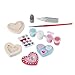 Melissa & Doug Paint & Decorate Your Own Wooden Magnets Craft Kit – Butterflies, Hearts, Flowers