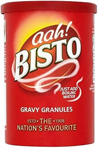 Bisto Beef Gravy Granules Original Bisto Beef Gravy Granules Imported From The UK England Bisto Gravy Granules With A Classic Flavor And A Lovely Smooth Texture The Most Favorite British Gravy Granules