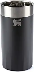 Stanley - Copo prismático isolado para cocktails, antiderrapante, para bebidas quentes ou frias, 381 m, Foundry Black