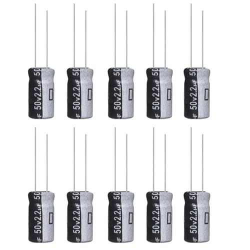 Condensateur électrolytique 2.2uF 50V idéal pour réparer vos appareils audio et hifi de salon