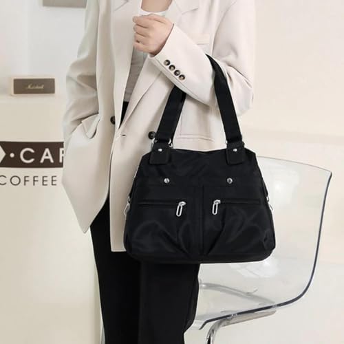 Sac à main en nylon imperméable à l'eau avec compartiments de rangement