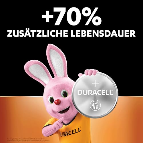 Duracell CR2025 Knopfzellen (2 Stück), CR 2025 Lithium-Knopfzelle 3 V 2