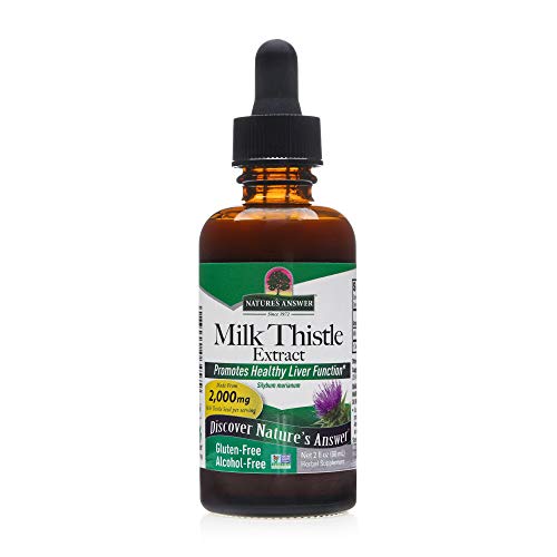 Nature's Answer Milk Thistle Extract | Promotes Healthy Liver Function | Cleanse