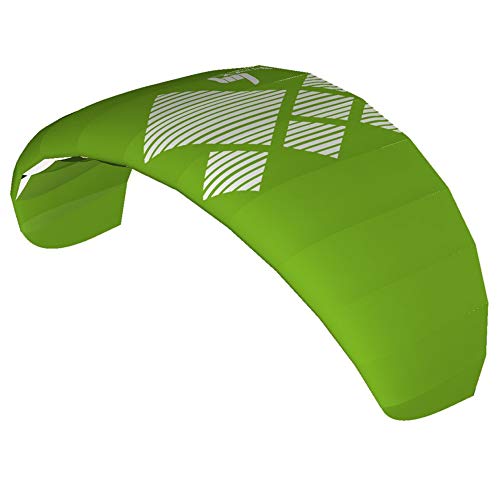 Generic HQ4 Fluxx 1.8 R2F Trainer Kite Kiteboarding Power Surf Beginner Kitesurf Beach, Green, Variable