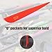 Hosolee 36 Pack Archery Fletches 4 Inch Arrows Vanes Plastic Fletching for DIY Shafts Hunting Targeting (Black+Logo)