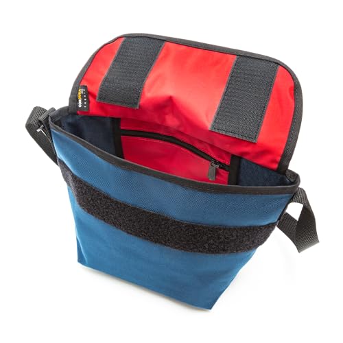 Manhattan Portage Mini NY Messenger Bag With Zip Pocket And Spacious Compartment Water Resistant Cordura 1000D (Navy)3