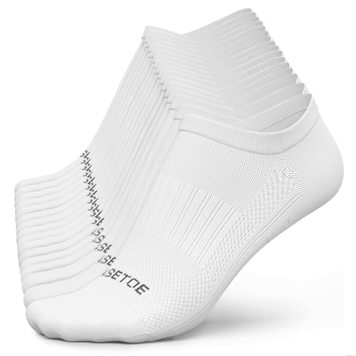 No Show Socks Women, 8 Pairs Low Cut Ankle Anti-slid Athletic Casual Invisible Liner Running Socks