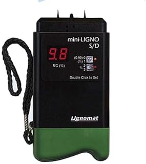 Lignomat SD-0, Mini-Ligno S/D Moisture Meter with Pins, 1 pc
