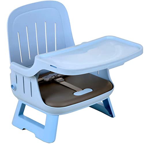 Cadeira Portátil de Alimentação Burigotto Kiwi de 6 Meses até 15 Kg Baby Blue Azul