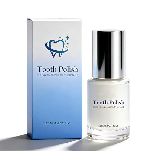 Instant White Tooth Paint & Polish, Brush-On Cover Up for a Brighter Smile Before Events, Gentle Formula for Teeth Appearance Improvement, Quick & Portable Oral Care (1 Pack)