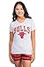 Ultra Game NBA Chicago Bulls Womens Sleepwear Soft Tee Shirt & Flannel Shorts Loungewear Pajama Set, Team Color, Large
