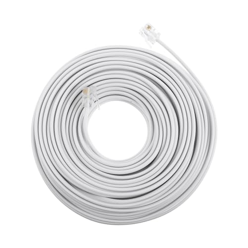 Cable telefónico Mikikit para conectar el fax de la oficina y módem desde cualquier rincón