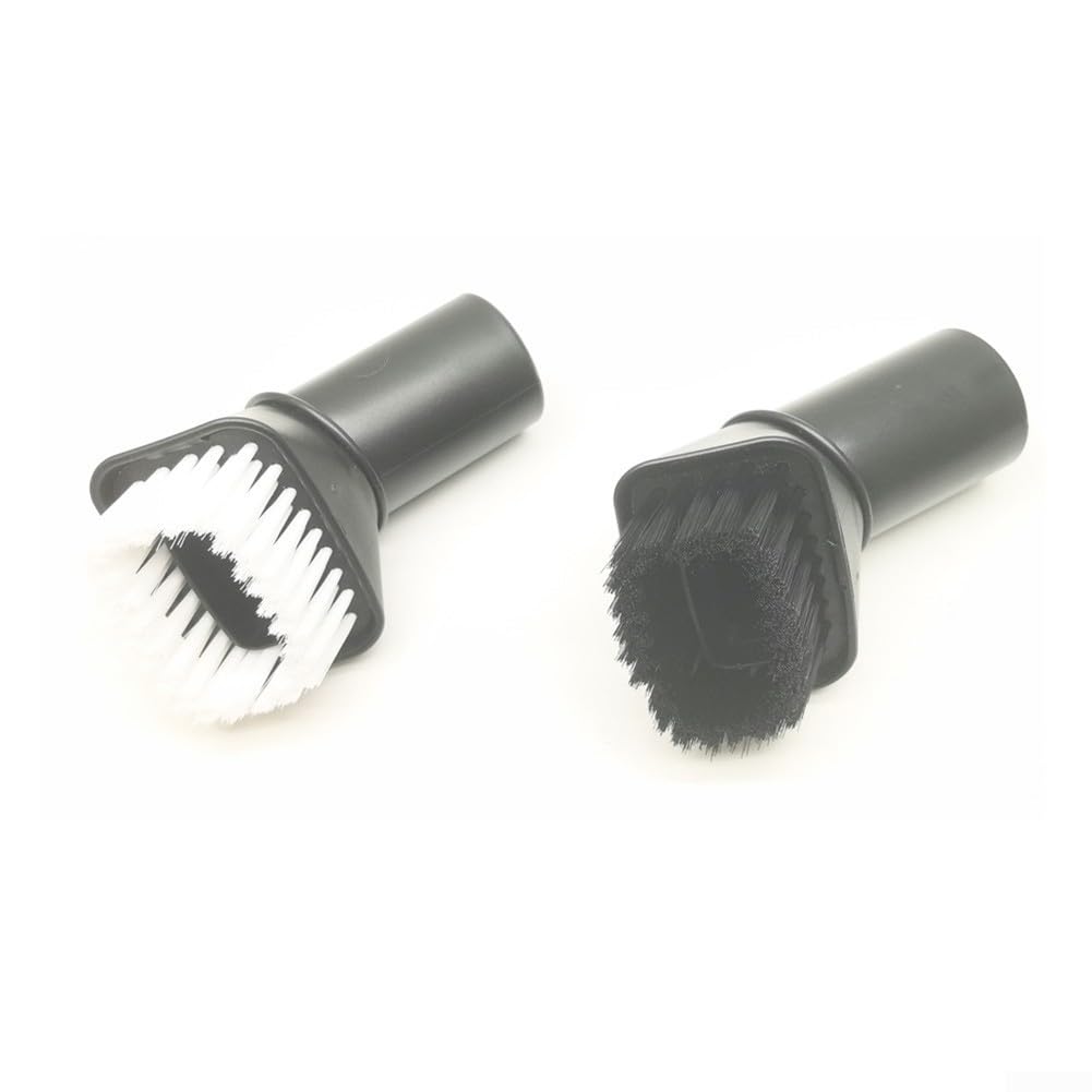 Kit di accessori per aspirapolvere Karcher 2 863304 0 con spazzole a setole morbide e rigide e bocchetta a lancia per la pulizia interna dell'auto (set da 8 pezzi)