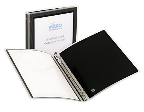 Avery 15767 Flex-View Binder, 1/2-Inch Capacity Round Rings thumb #2