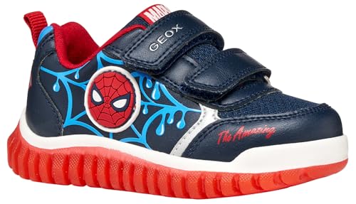 Zapatillas Niños Geox B Lightyloo Boy C ideales para jugar cómodos en el colegio todo el día