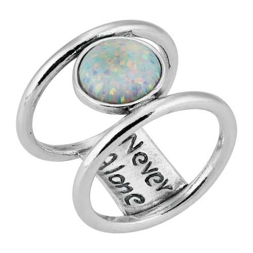 Silpada 'Never Alone' Opal Ring In Sterling Silver, Size 6, Size 6 #TOP1