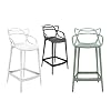 Kartell Masters Stool Chairs Orange 50 x 53 x 103 cm