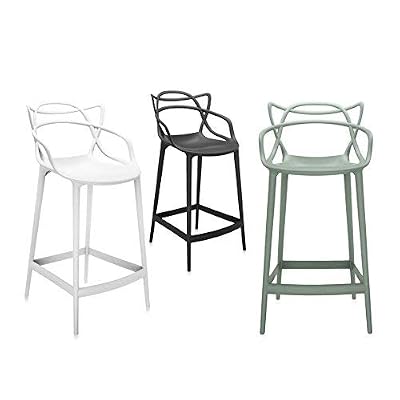Kartell Masters Stool Chairs Orange 50 x 53 x 103 cm