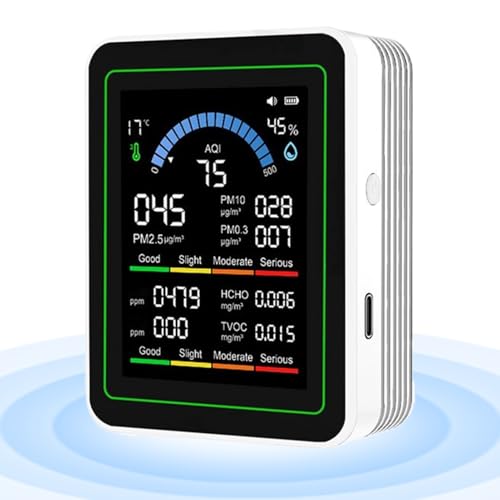 Compteur d'air de qualité intérieur extérieur et bureau - 8