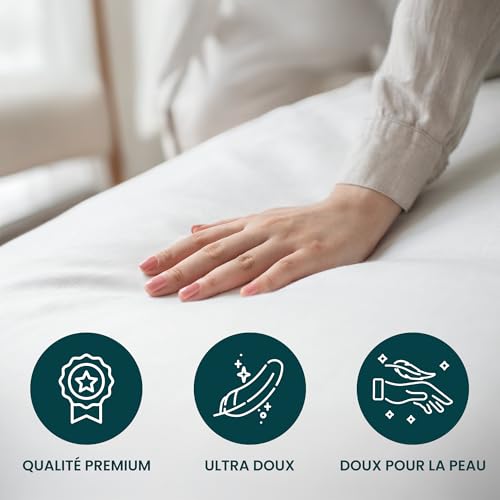 Lit caravane drap housse coton de qualité supérieure angle gauche - 4