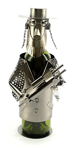 GIFTS PLAZA (D) Wine Bottle Holder, Rabbi with Torah, Bar Counter Decoration