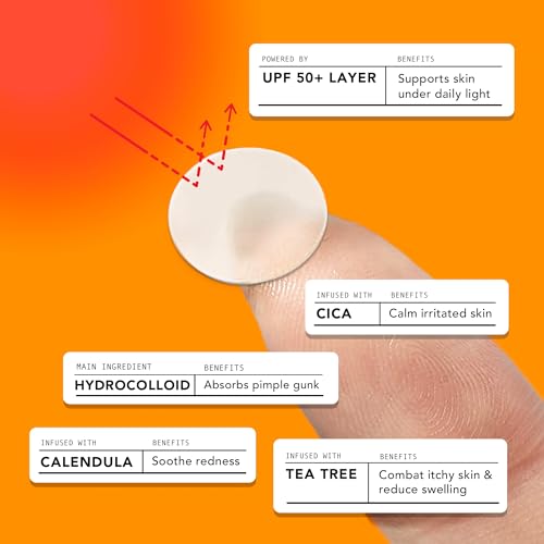 AVARELLE Acne Cover Patch Guardian Invisible UPF 50+ Daytime Sun Guard — view 5