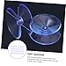 Vaguelly 24pcs Suction Cup Bumper Silicone Suction Pads for Glass Tables Double-Sided Suction Cup Pads No Tool Required Anti-Slip Pad for Furniture