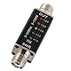 Spacnana 10-50 W Tragbares Stehwellenmessgerät mit LED-Anzeige Mini-Kurzwellen-LED-Anzeige SWR-Messgerät für Antennenradio, SPACNANAOR4Q7TEU5A