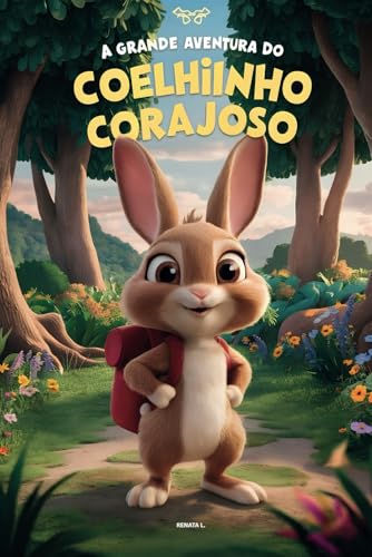 As Aventuras do Coelhinho Corajoso: Uma história de coragem e amizade (Portuguese Edition)