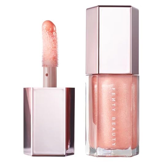 Fenty Beauty ORIGINAL | Mini Gloss Bomb Universal Lip Luminizer - Gloss de labios con manteca de karité | 5.5 mililitros (Travel Size) | by BELLA (04 $WETT MOUTH, 5.50 ml (Travel Size))