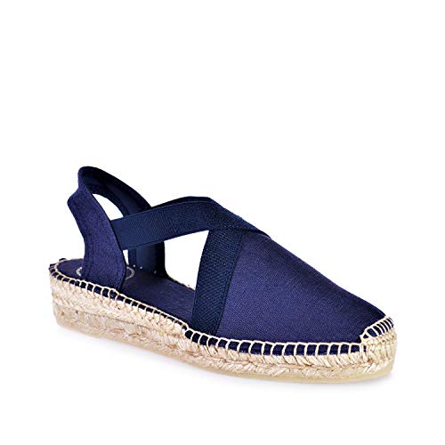 Toni Pons - VERONA - Women's flat vegan espadrilles with elastics2