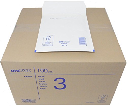 AroFOL cLASSIC lot de 3 taille 100/a6/17 x 22,5 cm/blanc