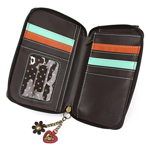 Image of CHALA Wallet Crossbody Cell Phone Purse - Women Faux Leather Multicolor Handbag with Adjustable Strap