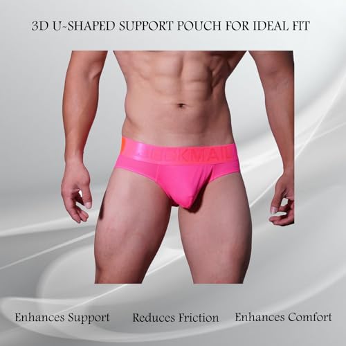 JOCKMAIL Jock Straps for Men Breathable Low Rise Jockstrap Underwear for Gym, Club, Daily Wear2