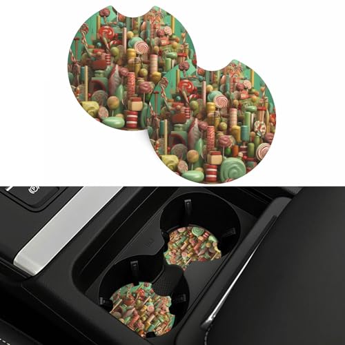 Portavasos para carro set 2 negro miniatura 7