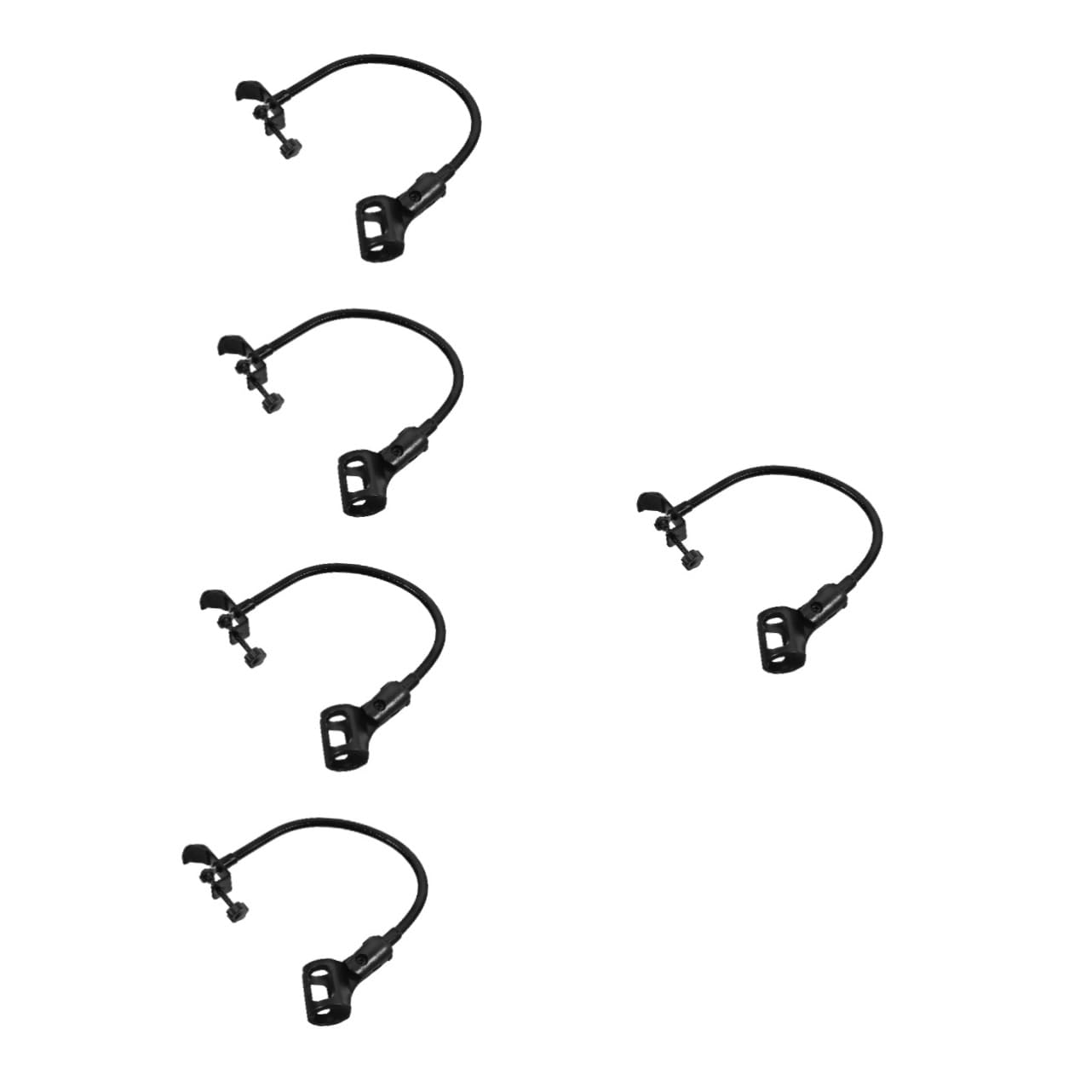 Generic 5 Sets Schwanenhals Mikrofonständer Mikrofonständer Mikrofonhalter Für Video Mikrofon Rack Clip Mikrofonhalter Ständer Zum Skizzieren Mikrofonhalterung Für