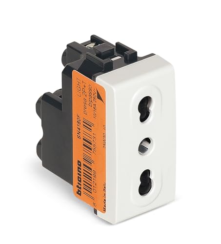 BTICINO SN4180F Presa Bipasso Livinglight, Presa Elettrica...