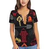 Women's V Neck T Shirts Short Sleeve Summer Tops Tee...