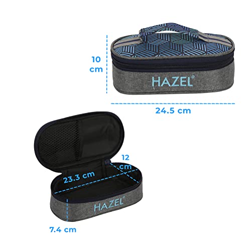 Image of HAZEL Lunch Bag for Kids to School | Water Resistant Tiffin Bags for Office Men and Women | Tiffin Cover Bag Only, Flat Bag
