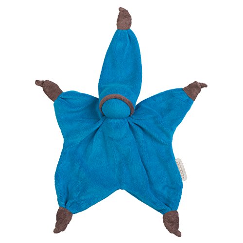 Preisvergleich Produktbild Babylonia Peppa Kuscheltier weiß aus Biobaumwolle extra weich dunkelblau